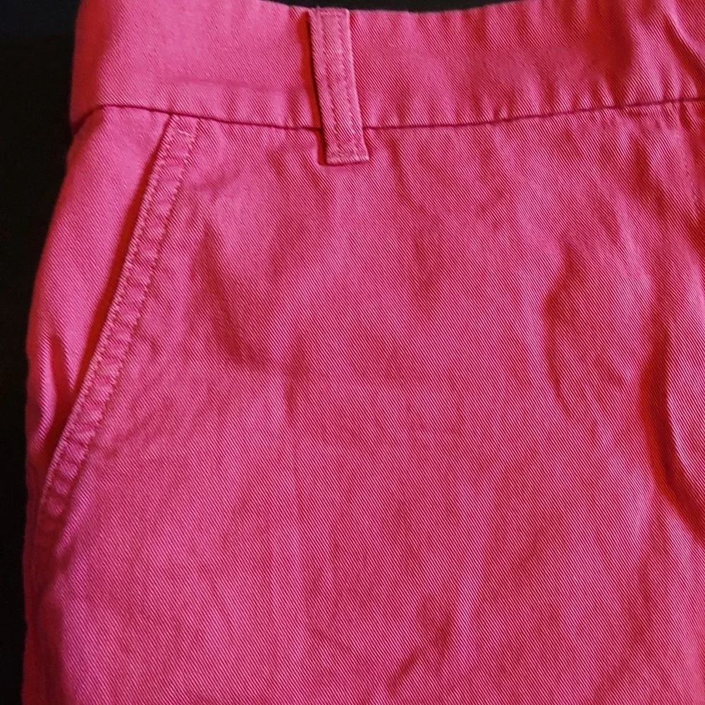 J. Crew Chino ReImagined Shorts Women's Sz 14 Pink 5